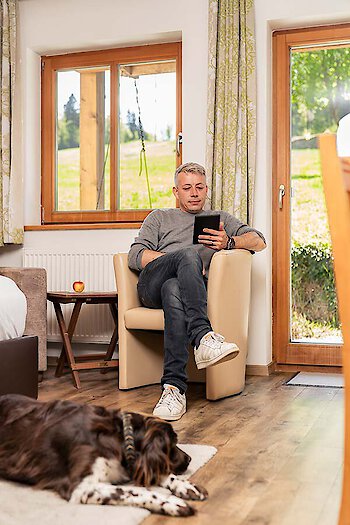 Hunde willkommen im Hotel Sportalm
